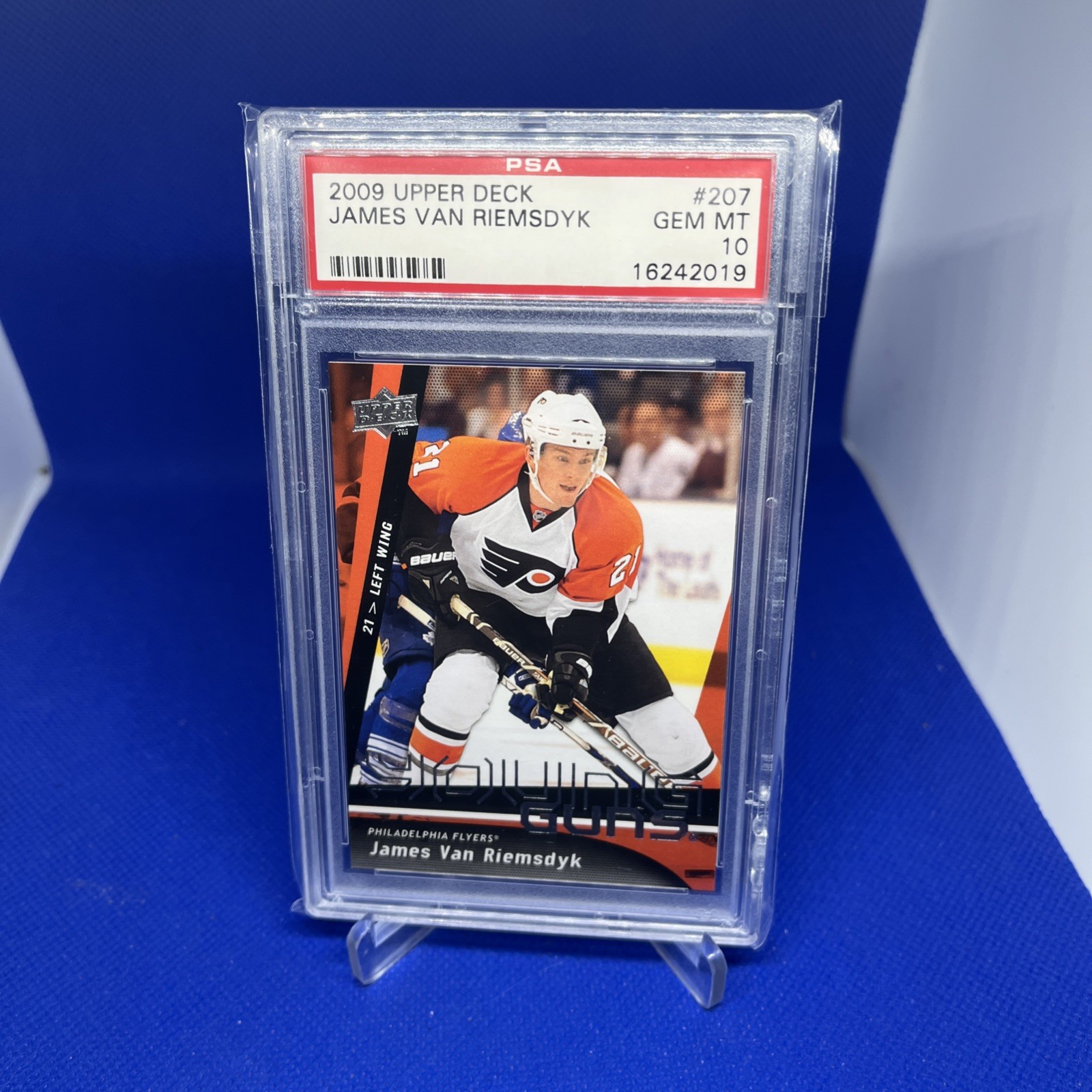 2009-10 Upper Deck Young Guns James van Riemsdyk RC #207 Rookie PSA 10 Gem Mint