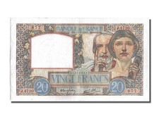 [#201963] Banknote, France, 20 Francs, 20 F 1939-1942   Science et Travail  , 19