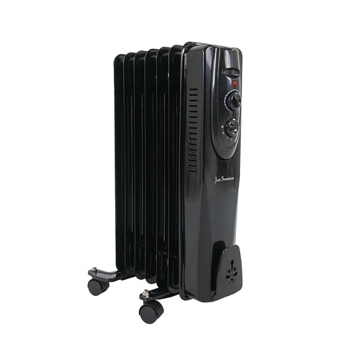 Jack Stonehouse 1500W Oil Filled Radiator Heater,7 Fin Freestanding Portable
