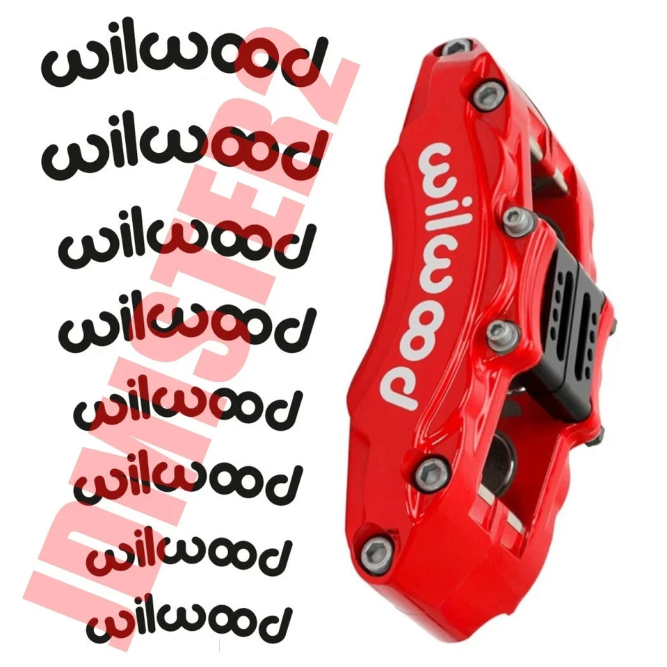 Wilwood Brake Caliper Decal Sticker Hi Temp Vinyl Decal Sticker *Fast Shipping*