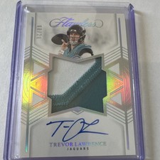 2025 Panini Flawless Trevor Lawrence Star Swatch Signatures Patch Auto #/20