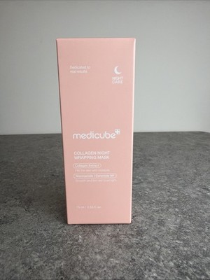 medicube Collagen Overnight Wrapping Peel Off Facial Mask Pack - Elasticity & Hy
