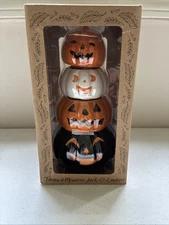 Jack-O-Lantern Pumpkins Stacking Measuring Cups Halloween 10 Strawberry Street