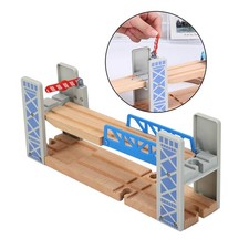 Wooden Train Bridge Accessories Play Set Fits for