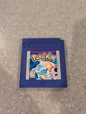 Pokemon Blue Nintendo GameBoy - Cartridge Only - Label Damage