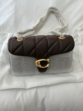 Genuine Coach Quilted Tabby 20 - Maple - RRP: £450.00