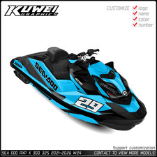 Graphics kit for SEA DOO RXP X 300 325 2021-2026  Decal kit Sticker  W24