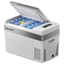 BougeRV 30QT 28L Car Portable Refrigerator Compressor Camping Cooling Cooler