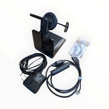 Plantronics C540 Wireless Headset System w/Power Cable, Base C054 , Ear Pieces