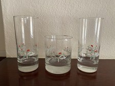2 Eternal Beau Tall Highball Glasses & 1 Tumbler