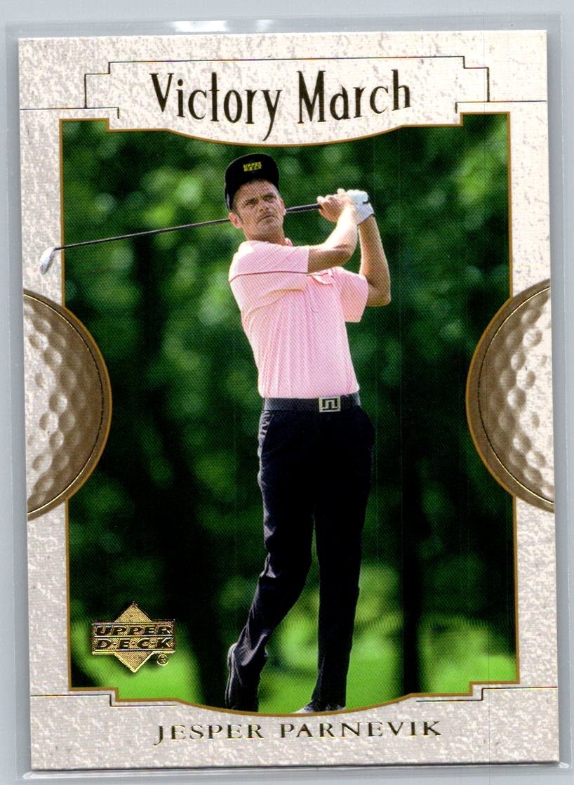 💎2001 Upper Deck Golf #153 Jesper Parnevik 💎