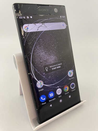 Sony Xperia XA2 schwarz Vodafone Netz 32GB 5,2" Android Smartphone gesprungen