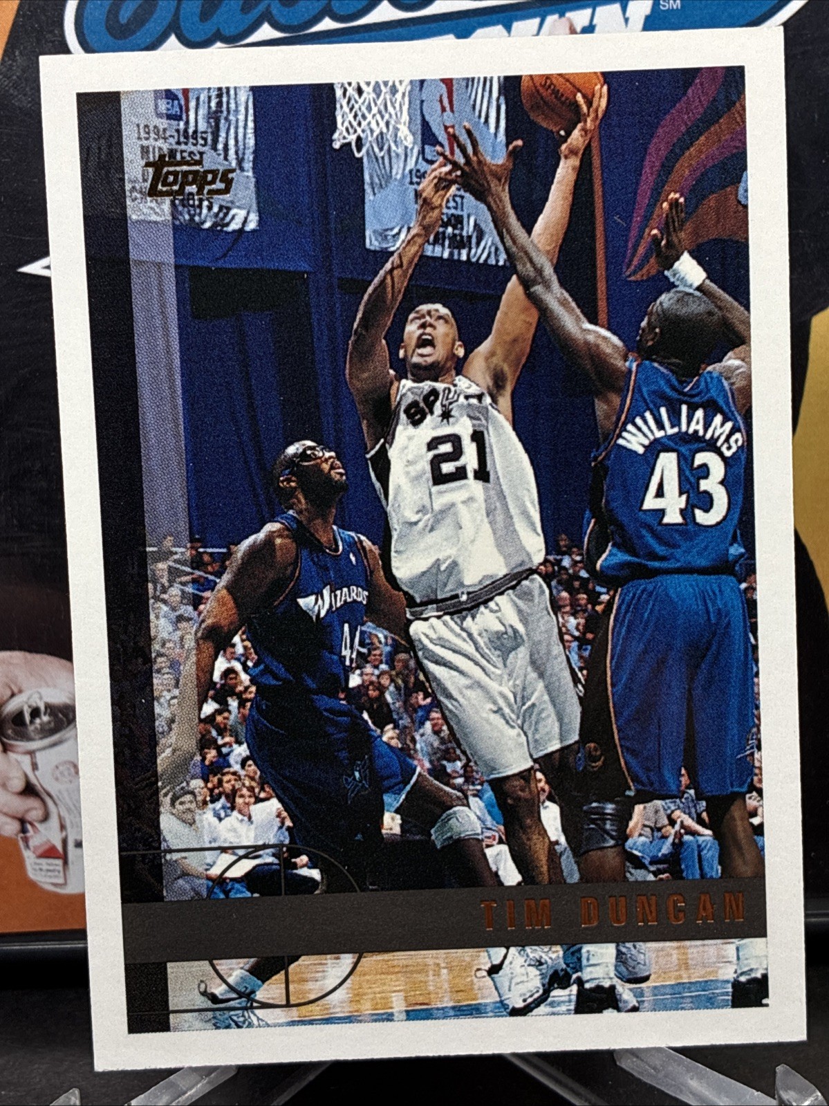 1997-98 Topps - Tim Duncan #115 (RC) HOF Spurs