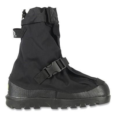 Voyager  Mid Overshoes, Size 3X-Large, 11 in H, Rubber, Nylon, Black SureWerx 