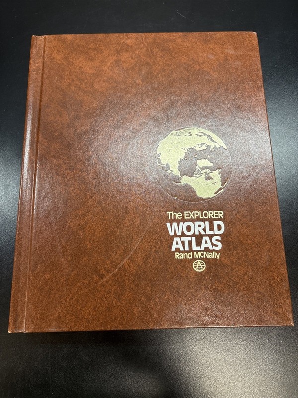 The Explorer World Atlas Rand McNally 1979