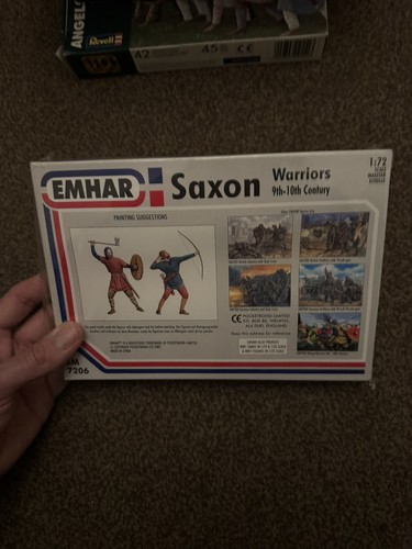 Emhar 1/72 Anglo-Saxon Warriors New Seal Broken  - Picture 2 of 4