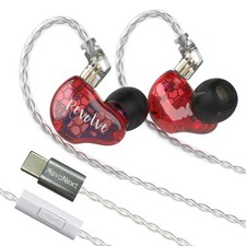 RevoNext HiFi Ear Headphones (RH216 Red)
