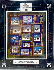 2005 TSC Sewing Pattern 12 Nick & Randy Joys of Winter Quilt Block 15229
