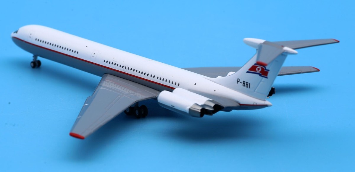 JC Wings 1:400 XX40216 Air Koryo Ilyushin Il-62M Diecast