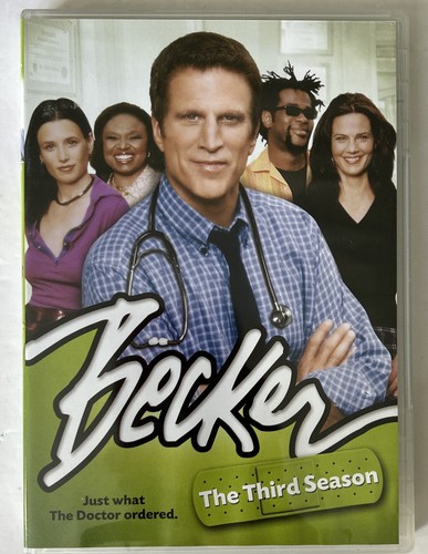 Becker Seasons 1-3 (DVD, 2008-2010, 3 Disc Sets) Ted Danson Used Seasons 1,2,3 - Picture 10 of 14