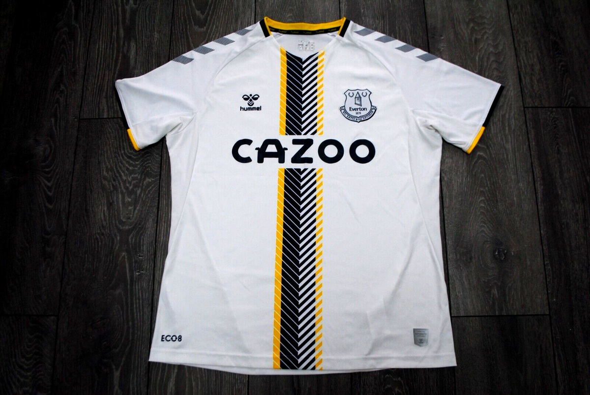 【新品未使用】Everton 2021シーズン 3rdユニフォーム hummel 2021/2022 Everton 3rd Football Shirt Hummel Jersey Size