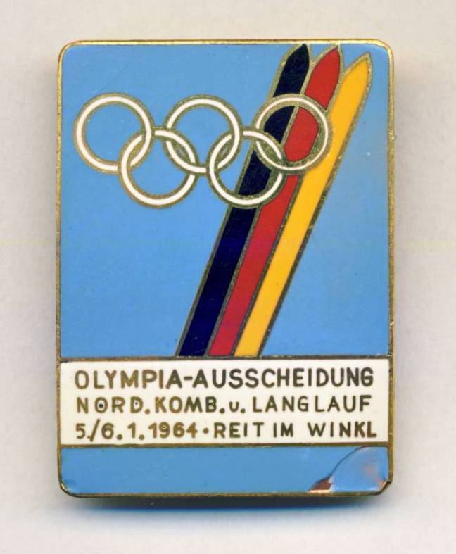 Croix Suisse - Athlètes équipe Olympique Suisse - Jeux De Mexico 1968 Olympic Games 1968 Sports Medal