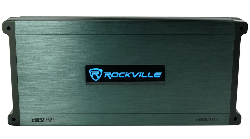 Rockville DBM65 6-Channel 2600w Rated Marine/Boat Amplifier+Amp Wire Kit - Image 3 of 4