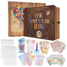146 Pages Our Adventure Book Photo Album Scrapbook DIY Handmade Christmas Gifts