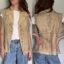 Vintage Guess Fur Vest
