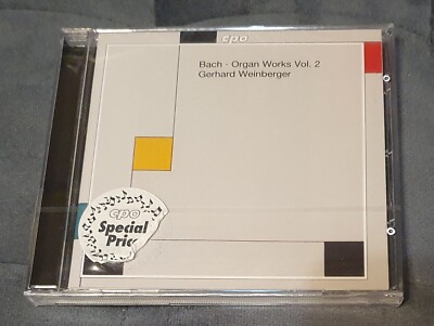 J. S. Bach ORGAN WORKS VOL. 2 Gerhard Weinberger