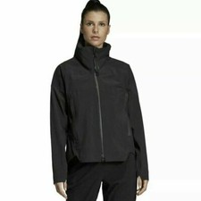 Adidas MYSHELTER Rain Jacket DZ1473 Black Reflective Waterproof Women's XS New