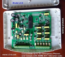 VK-E-1600-50A, Sharing phone lines, LC-6 Concentrate up to 6 phones