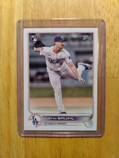 2022 Topps Series Two Justin Bruihl #658 Rookie Card (RC) - Los Angeles Dodgers