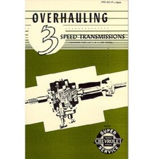 1948-54 Transmission Overhaul Manual - 3 Speed For Chevy Gmc Truck