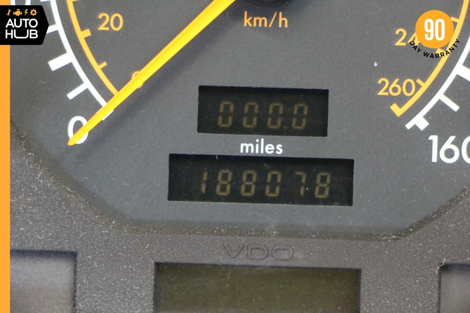 Cuadro de instrumentos velocímetro 93-95 Mercedes R129 SL500 500SL OEM 188k  Foto 3 de 4