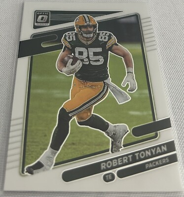 2021 Donruss Optic Football Robert Tonyan Green Bay Packers base card #89