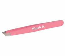 Baby Pink Pluck It Stainless Steel Italian Tweezers