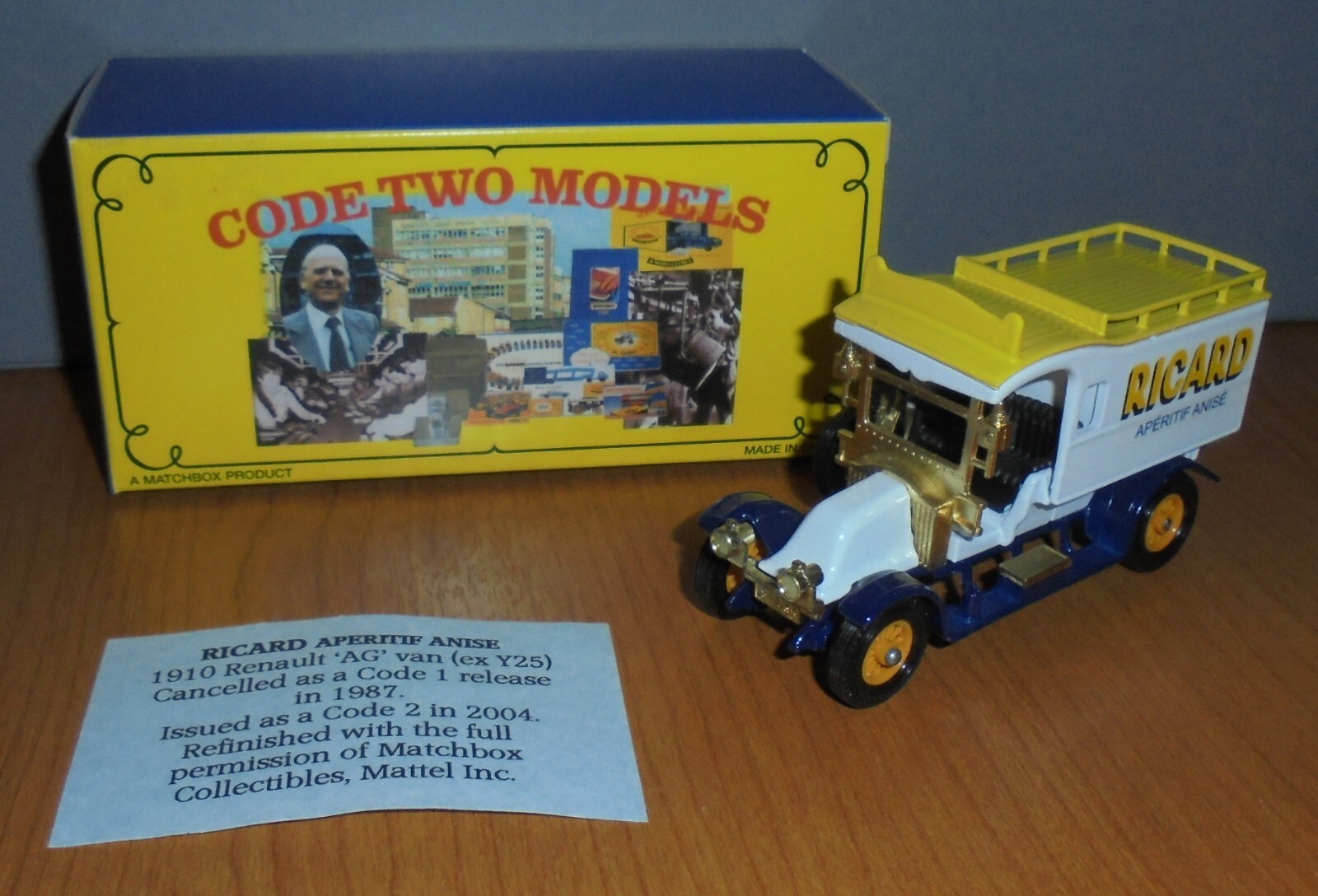 Matchbox Yesteryear Y25, 1910 Renault type AG van - Free Price