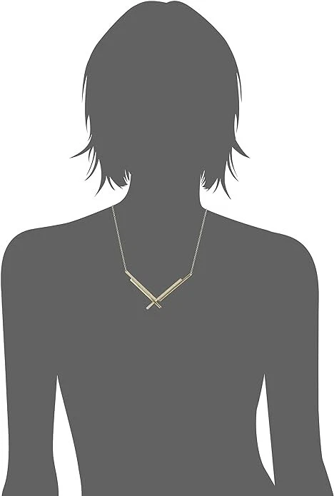 CC Skye 12K Gold-Plated Moon Beam Necklace Foto 2 de 3