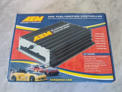 NEW AEM FIC 6 FUEL IGNITION CONTROLLER WITH HARNESS! f/ic 30-1910 *UNIVERSAL*