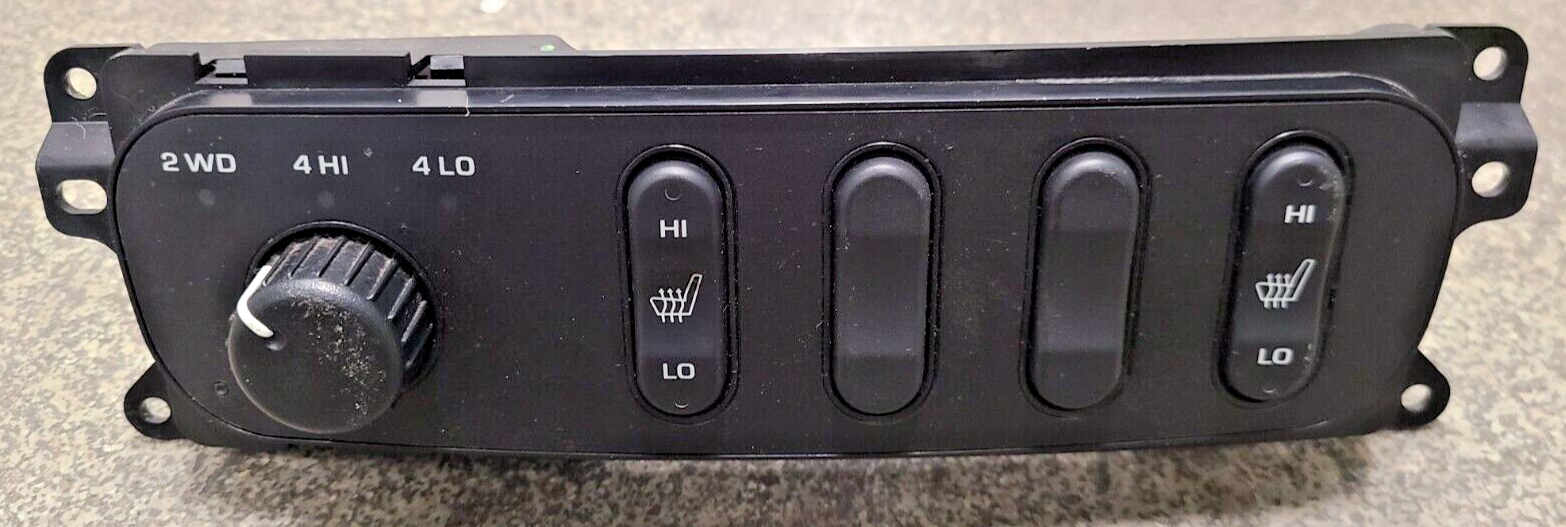 20022005 Dodge Ram Transfer Case 4X4 4WD Heated Seat Heat Switch