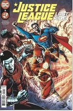 JUSTICE LEAGUE LAST RIDE #5 DARICK ROBERTSON VARIANT DC COMICS 2021 BAG BOARD
