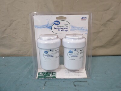   Refrigerator Water Filter Replacement Cartridge 2Pcs Great Value GV1PKMWFMWFGV