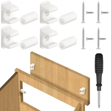 False Cabinet Front Clip False Front Clips False Drawer Front Clips Sink Tip Out