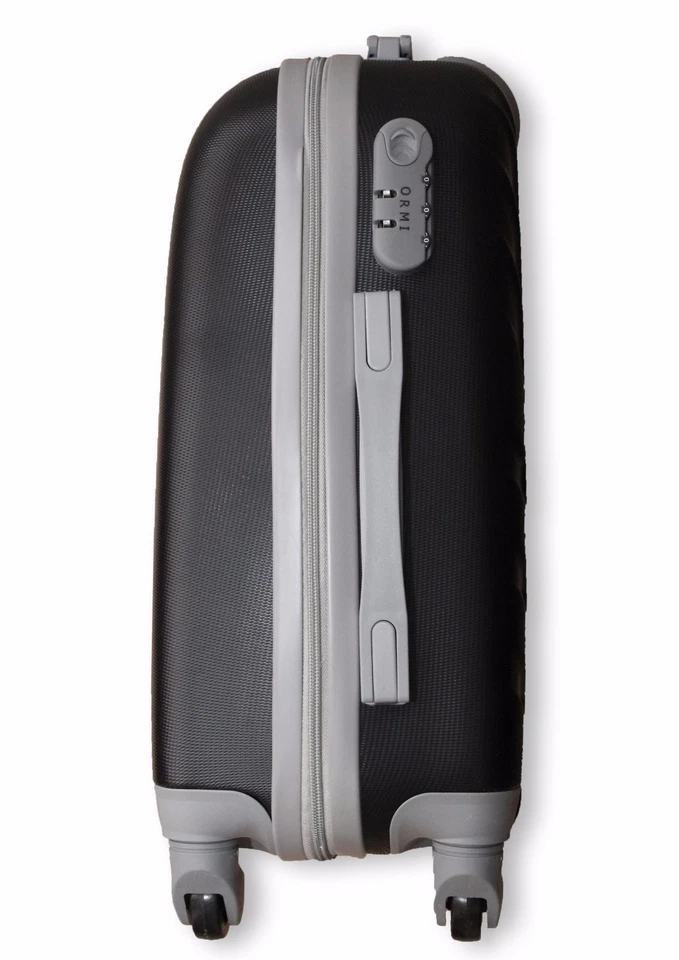 TROLLEY ORMI VALIGIA BAGAGLIO A MANO CABINA 52x35x20 55x40x20 RYANAIR EASY JET - Immagine 2 di 4