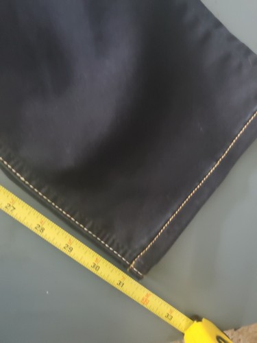 Warehouse One Women's Blue High Rise Straight Jeans Size 34 Regular - Picture 9 of 9