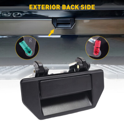 Black Tailgate Handle Latch Liftgate Fits For Nissan Frontier D21