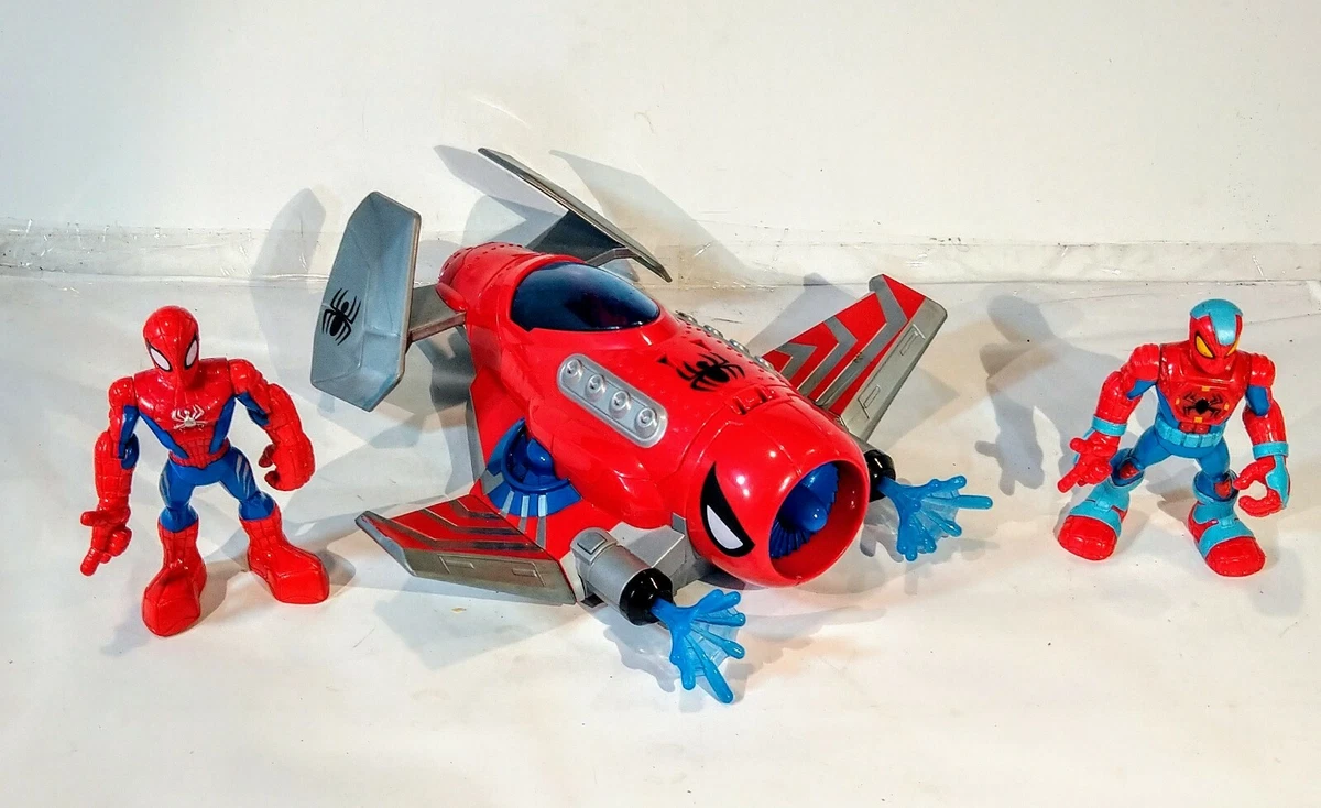 Figurine volante avec lanceur Flying Heros Spiderman