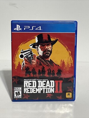 Sony PlayStation 4 - Red Dead Redemption 2 with Map PS4 - Tested Works