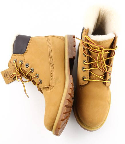 Timberland A19TE Damen Winterstiefel EU38.5 UK5.5 Anti-ermüdung Shearling Leder - Bild 5 von 20
